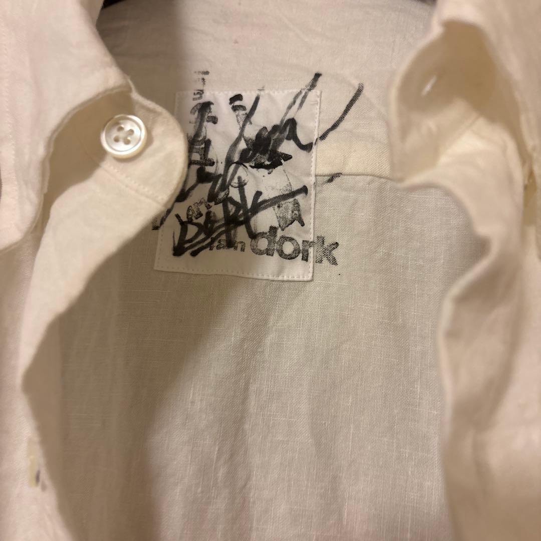 ロ*ン様 I am dork リネンシャツ