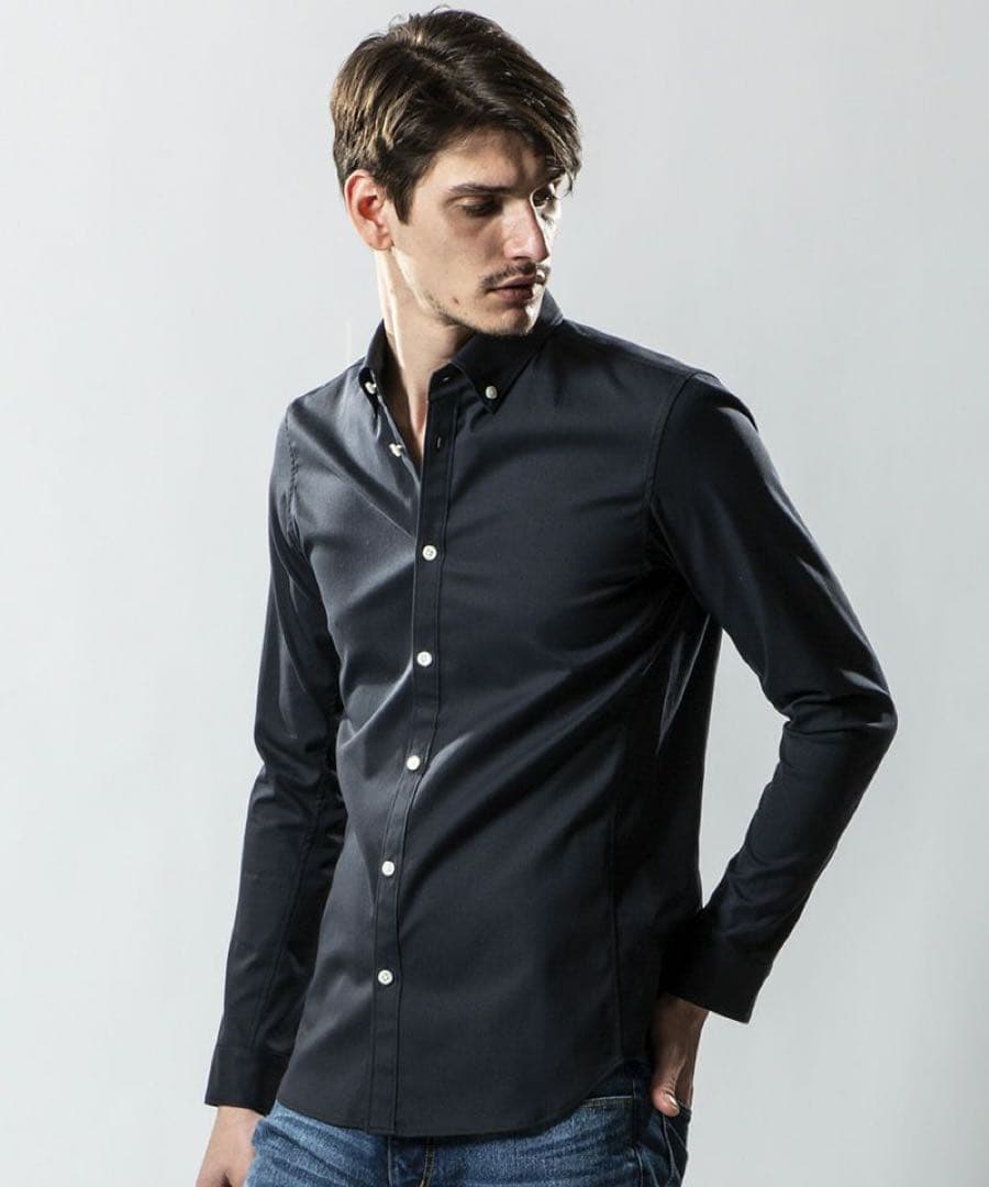 つ*し様 wjk simple B.D shirt2 シンプルボタンダウンシャツ