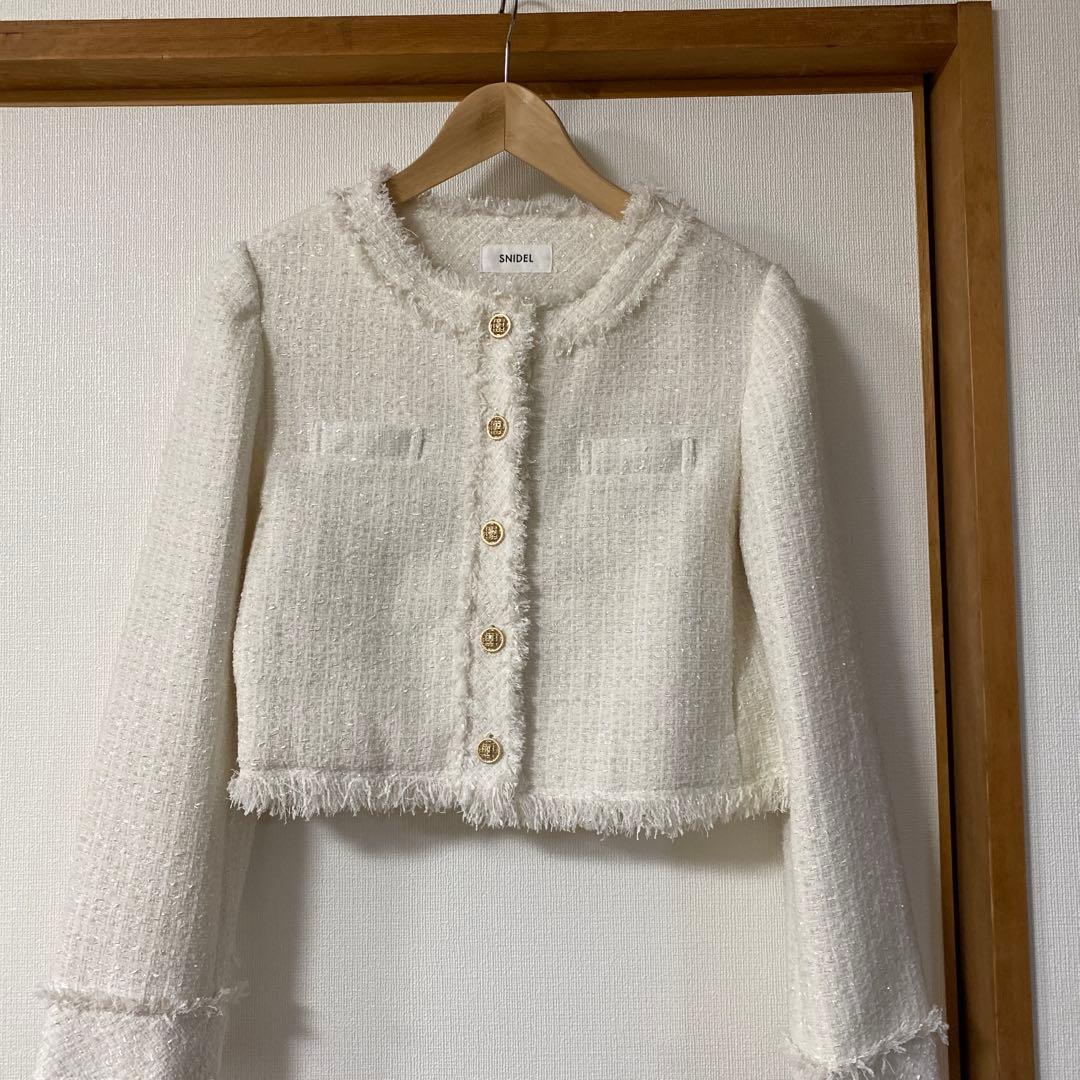 【スナイデル】【美品】ツィードジャケット完売品
