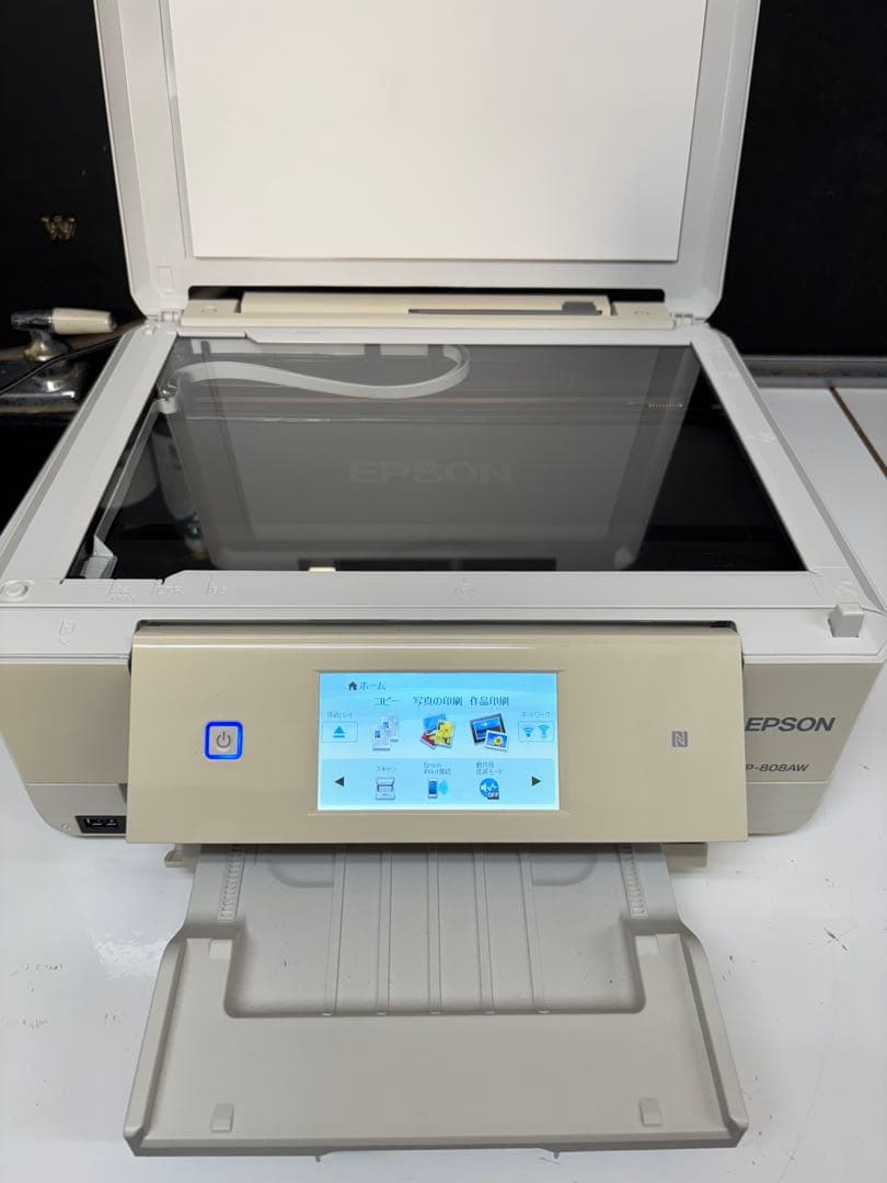 k*g様 EPSON プリンター 808AW+6色増量80L未開封純正インク付属