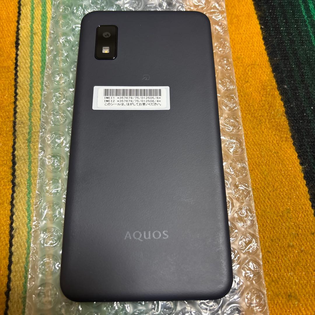 本日売切AQUOS wish3 A303SH-yブラック本体箱付