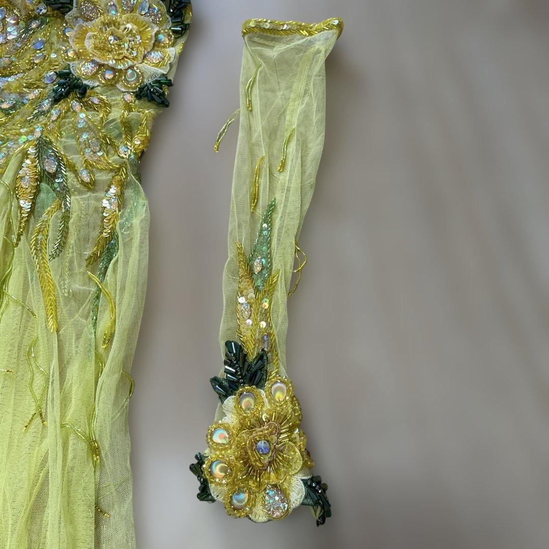 Bella ベリーダンス衣装　レモンイエロー