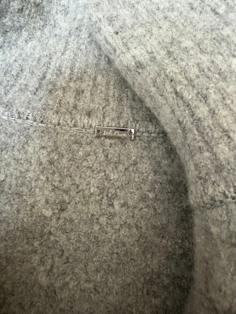 アランブークレーハーフジップニットプルオーバー