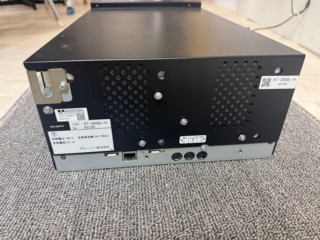 新500円対応 GLORY 自動釣銭機 RT-380BL-H