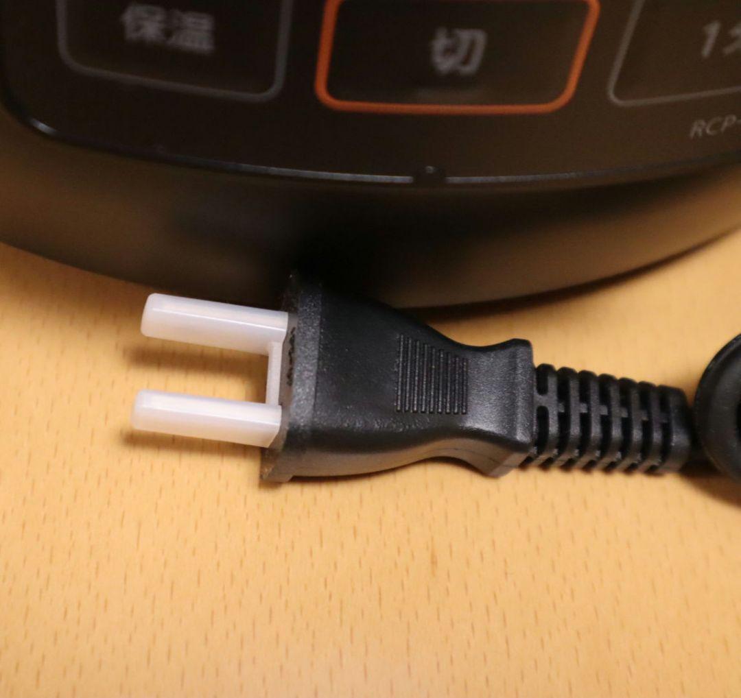 【未使用】東芝 TOSHIBA 電気圧力鍋 ブラック RCP-30R