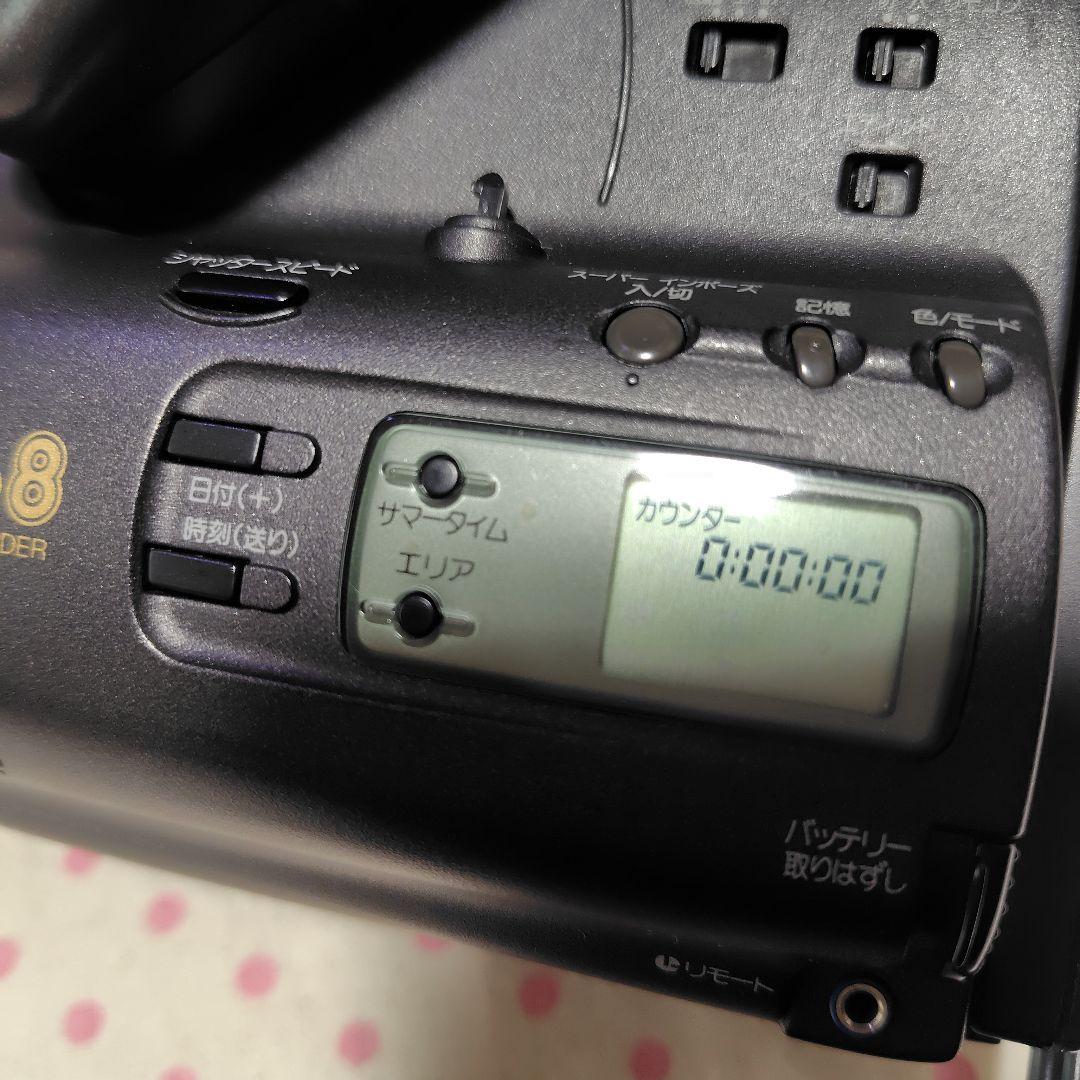 京セラ　8mmビデオカメラ KX-77CV