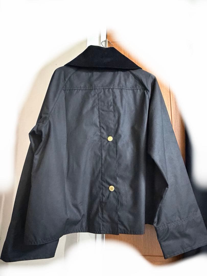 Hana 新品 2025AW バブアー Barbour 黒 サイズ38