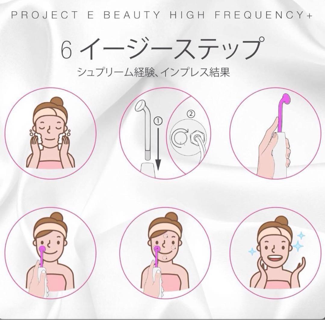 プロジェクトEビューティー高周波デバイス スキンケアデバイス