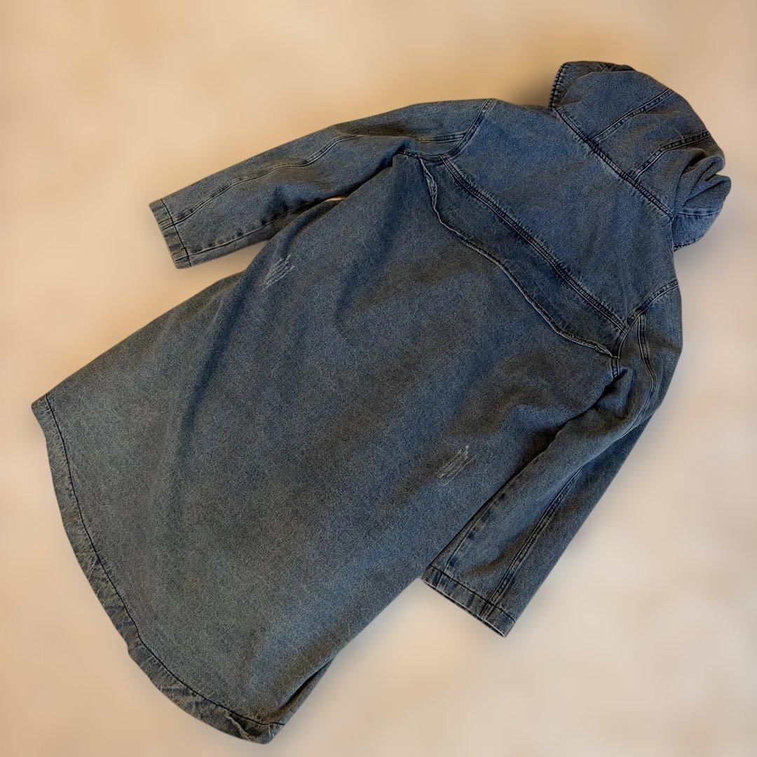 SCOT CLUB スコットクラブ　ボアライナー付きデニムコート　モッズコート