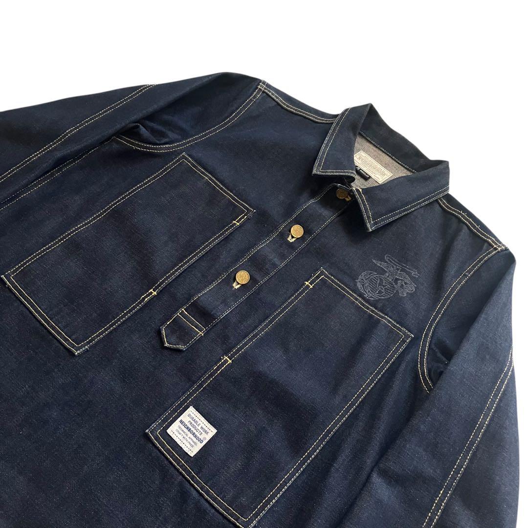 ふ*り様 NEIGHBORHOOD デニムプルオーバー　Mサイズ