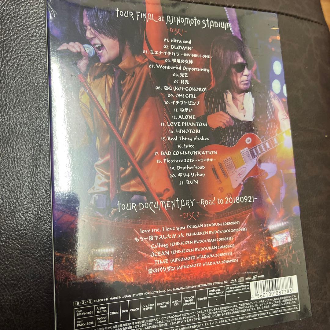 B'z LIVE-GYM Pleasure 2018-HINOTORI 未開封