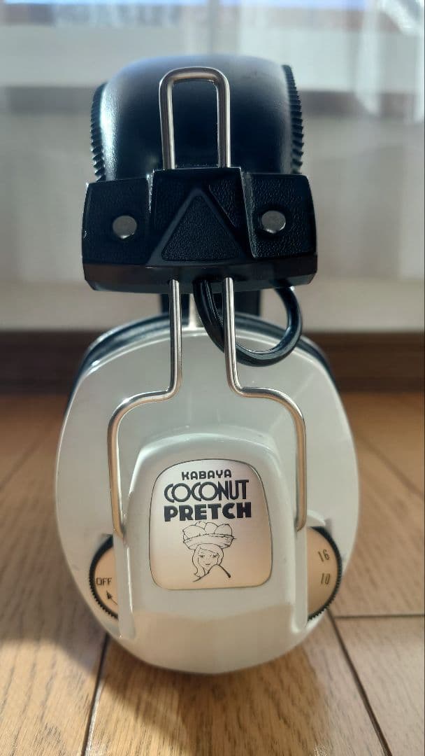 昭和レトロなヘッドホン型ラジオ[コレクション用]