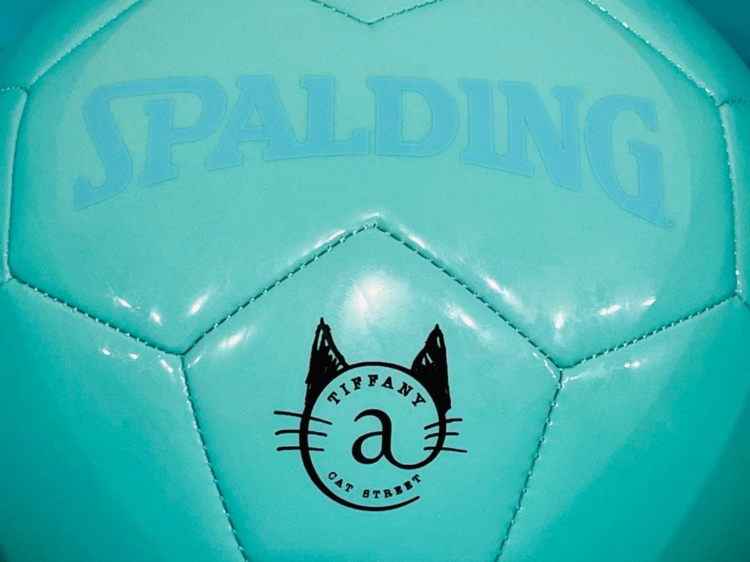 c728 ティファニー　スポルディング　SPALDING サッカーボール　5号