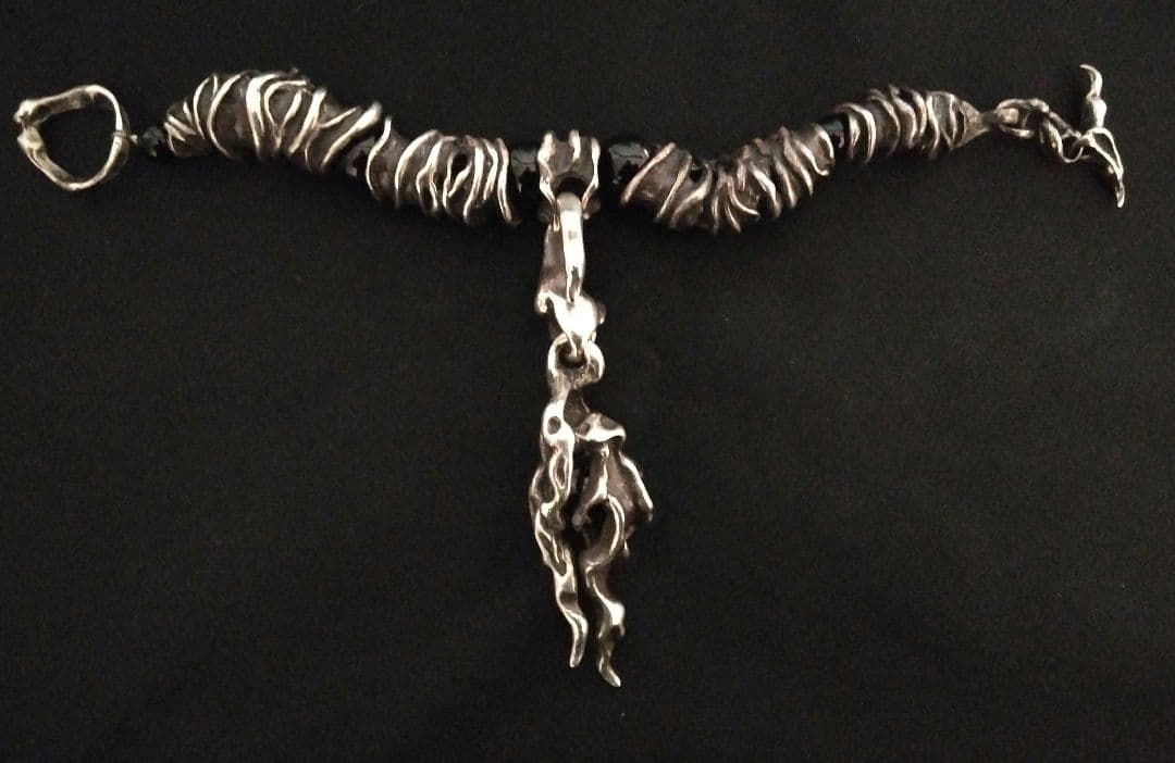 シルバーブレスレット silver　ブレス　ロック　ビジュアル系　V系