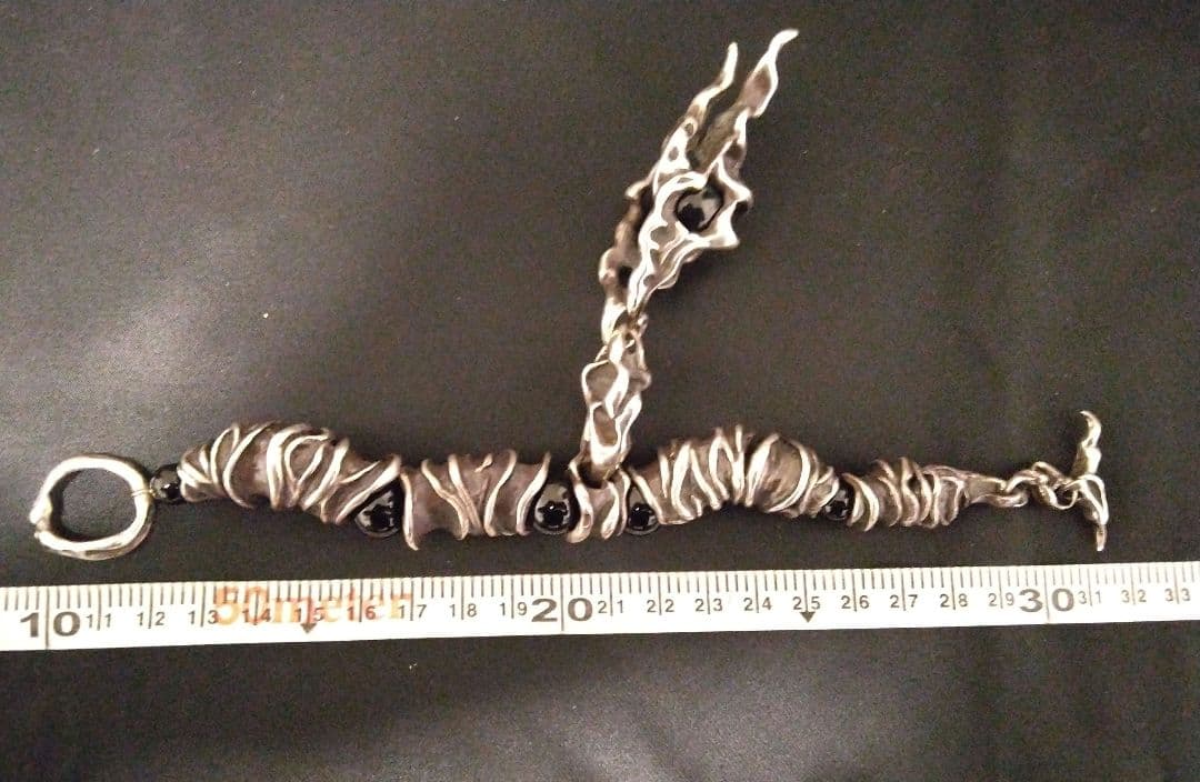 シルバーブレスレット silver　ブレス　ロック　ビジュアル系　V系