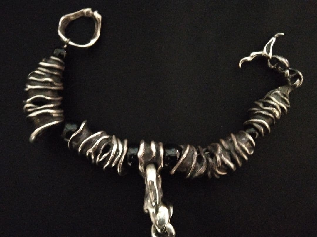 シルバーブレスレット silver　ブレス　ロック　ビジュアル系　V系