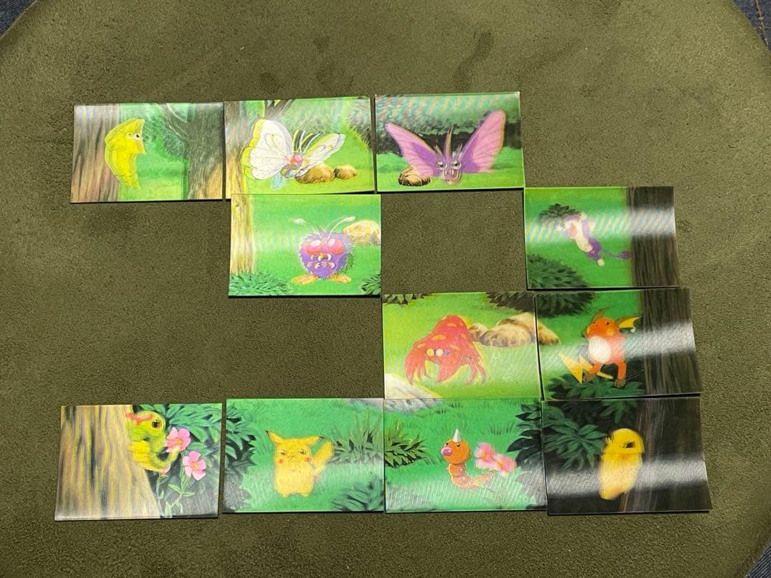 ポケモン レンチキュラー 3Dカード 明治 ミルクココア もり バラ売り可