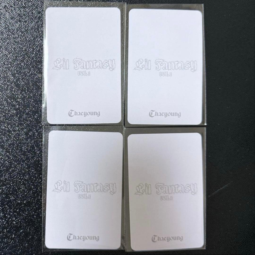 TWICE チェヨン トレカ LIL FANTASY Applemusic 4枚