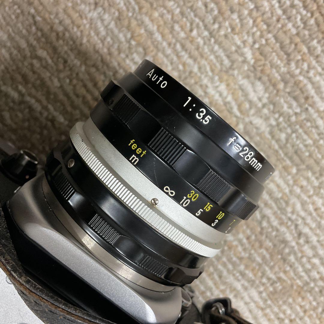 G128 Nikon F2 フォトミック 1:3.5 28mm フィルムカメラ