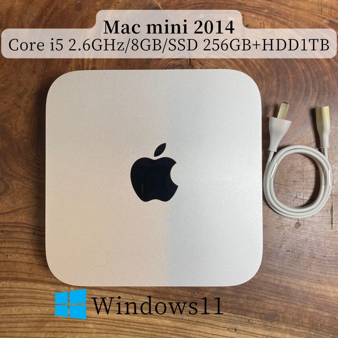 ［SALE！美品］Mac mini 2014/Windows11