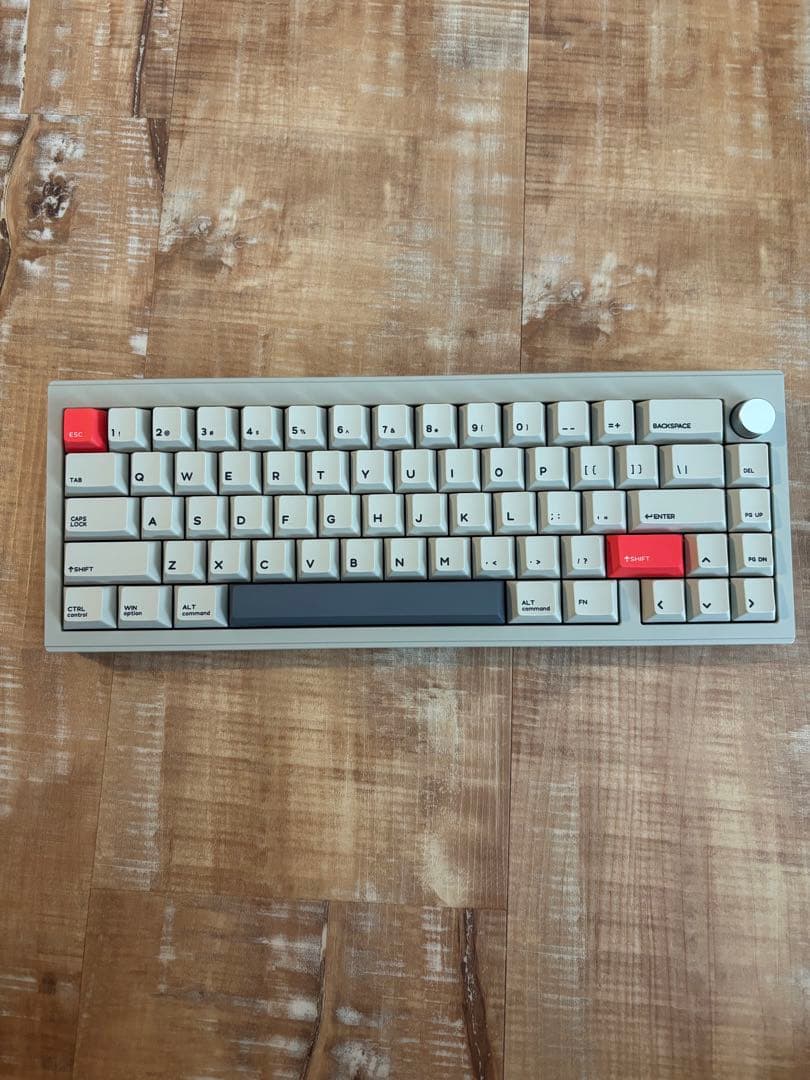 CIDOO V65 V3 キーボード 本体 グレー