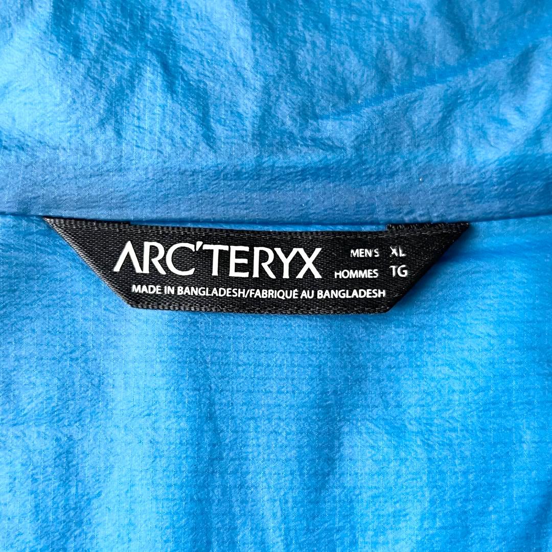 3253【美品】アークテリクス　Atom LT Hoody 中綿ジャケット　紺