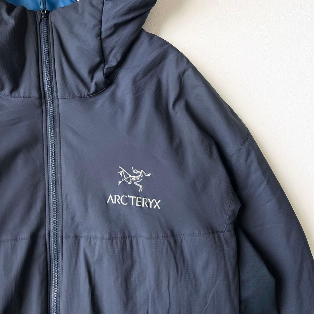 3253【美品】アークテリクス　Atom LT Hoody 中綿ジャケット　紺