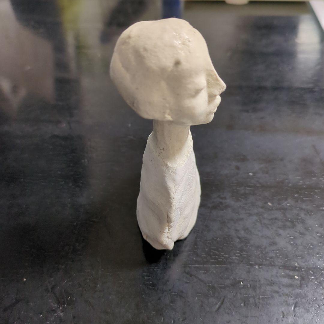 吉田次朗さん　　オブジェ　トルソー　ホワイト