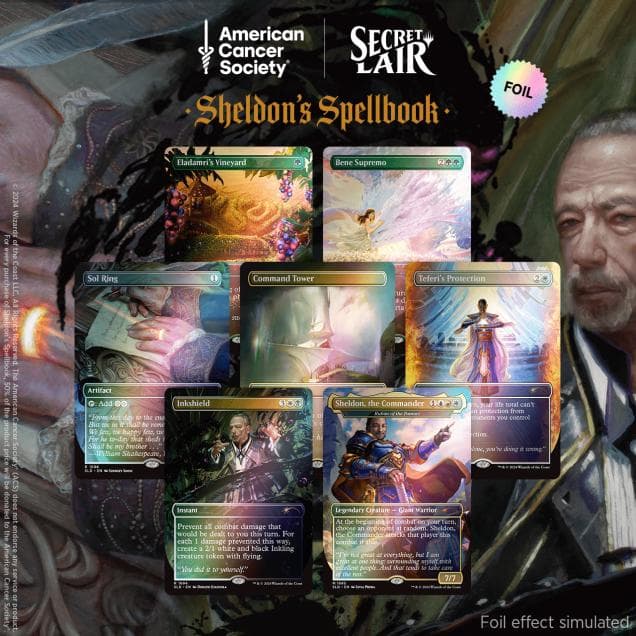マジック：ザ・ギャザリング MTG secret lair Sheldon's Spellbook Foil