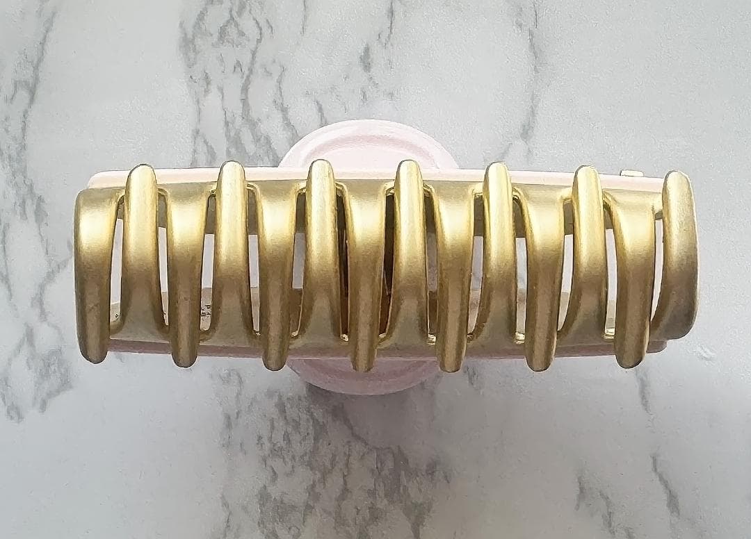 ★美品★ アレクサンドルドゥパリ　ヘアクリップ　ピンク