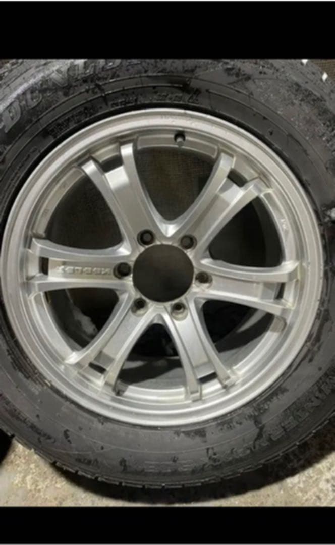 ダンロップスタッドレスホイールセット265/60-18