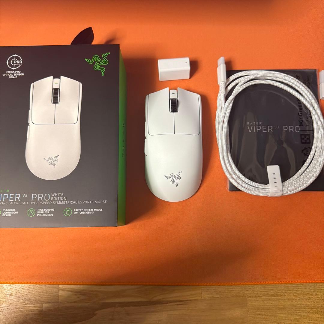 マウス・トラックボール Razer viper v3 pro white