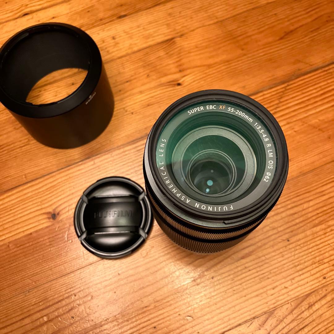 富士フイルムFUJIFILM XF 55-200mm レンズ　美品！！