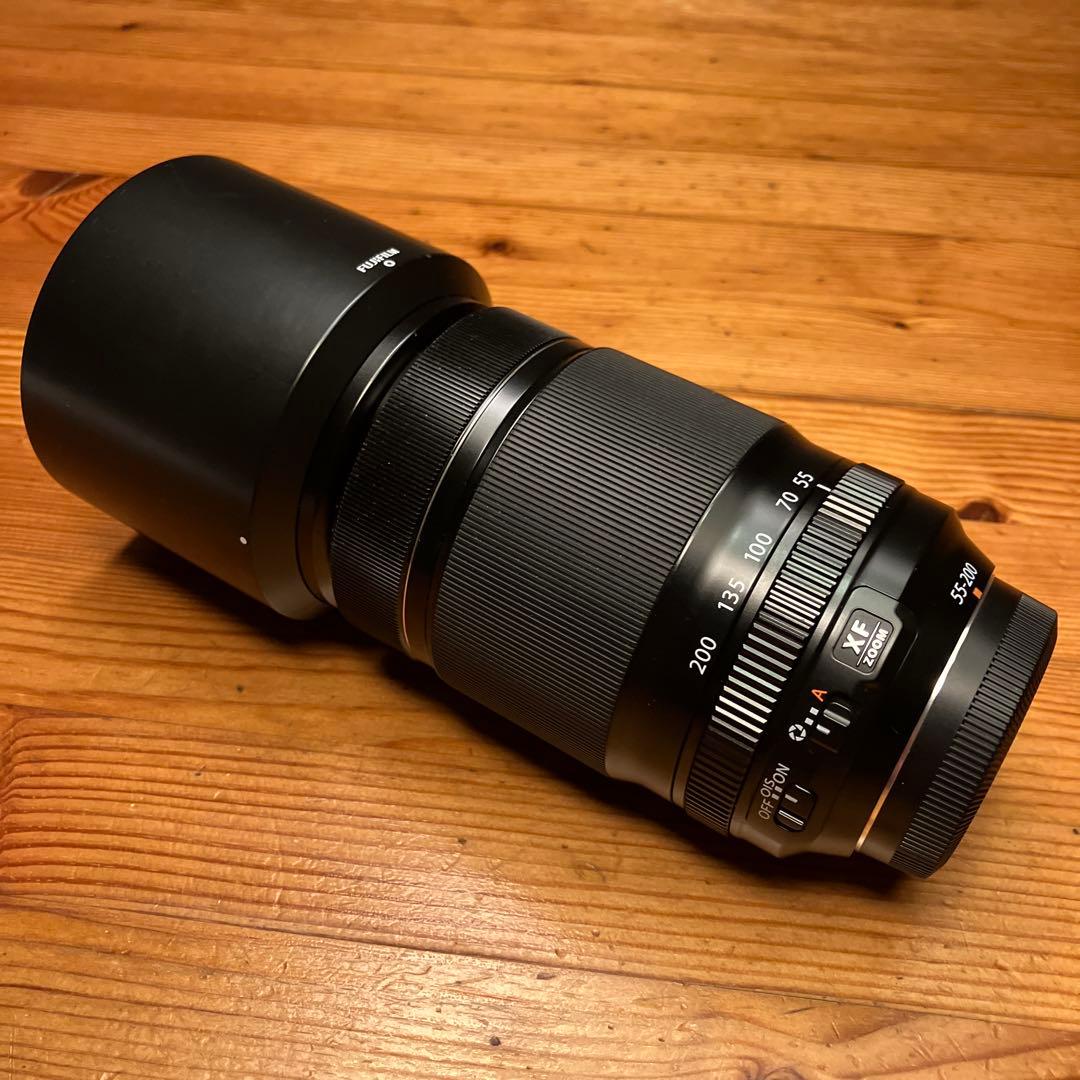 富士フイルムFUJIFILM XF 55-200mm レンズ　美品！！