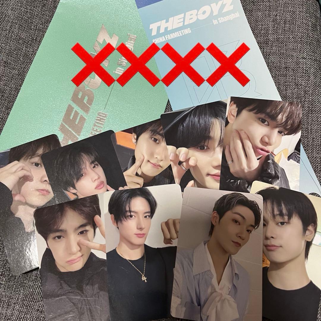 THE BOYZ 中華 ファンミ 上海 入場特典 トレカ 未公開 SVIP