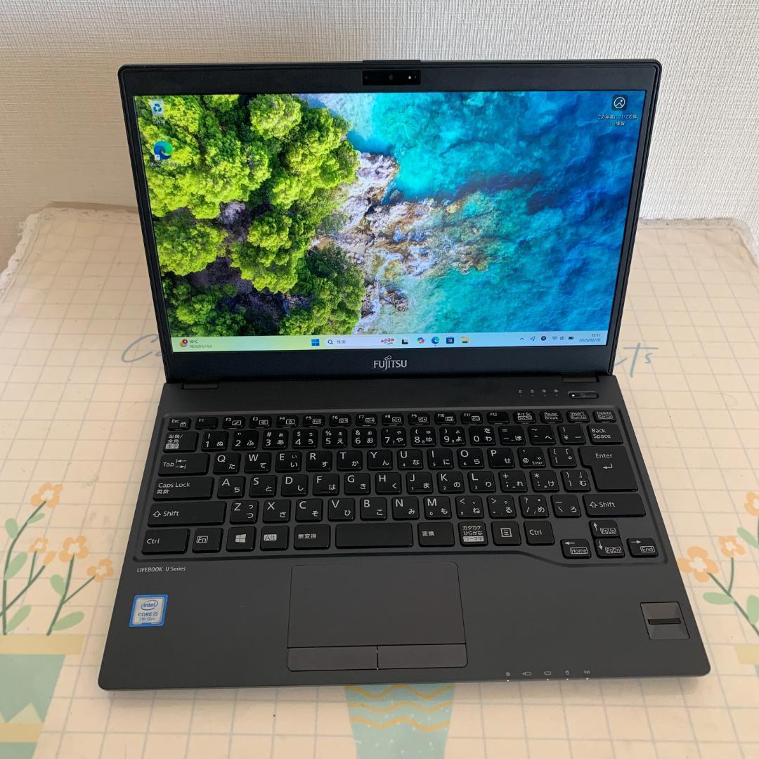 F08A【超軽量】富士通 フルHD/i5第7世代/8GB/SSD128GB e