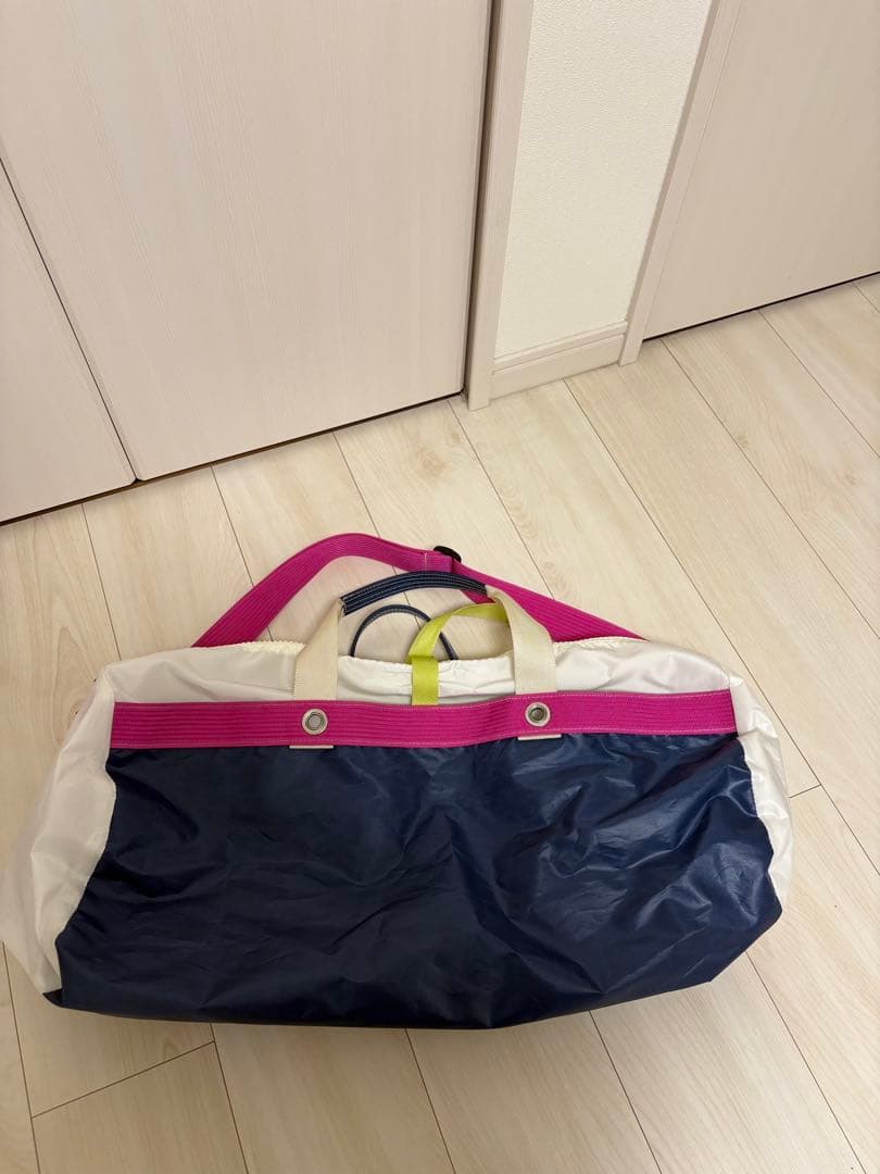 JIB マリンボストン SD30 35L ネイビー×ピンク