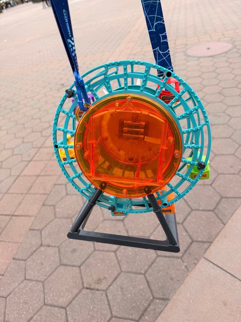 【最安値】カリフォルニアディズニー25周年 ポップコーンバケット　観覧車　バケツ