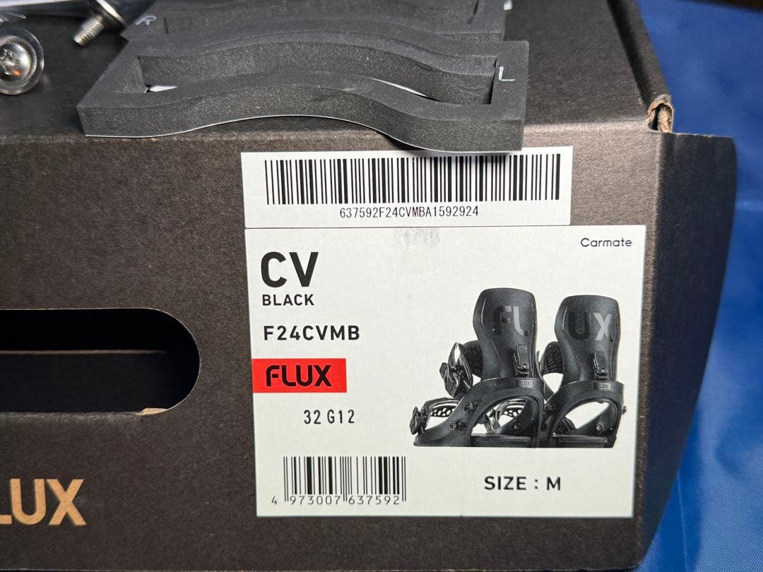 FLUX CV 23/24モデル Mサイズ ブラック 美品 使用10回未満