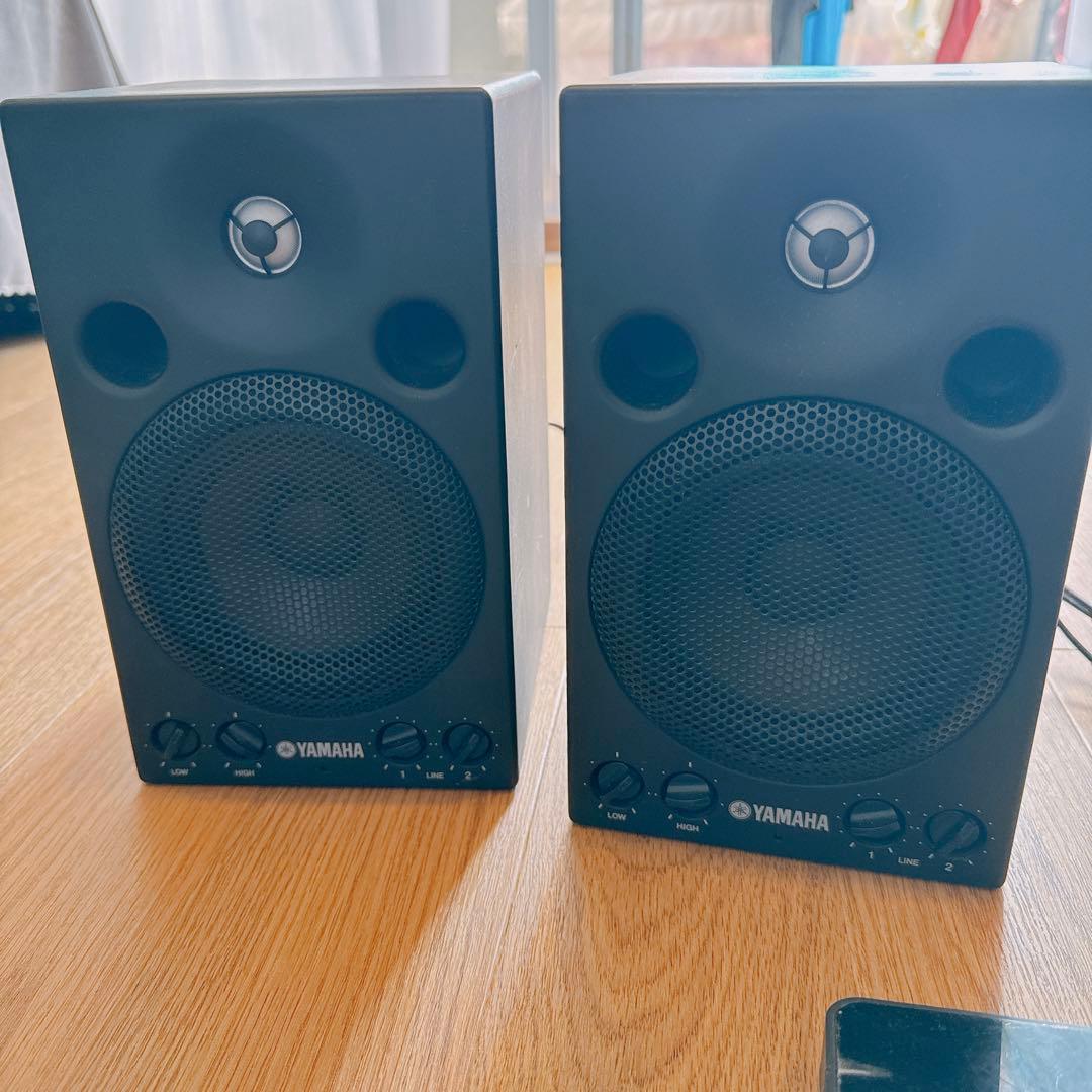 YAMAHA MSP3 モニタースピーカーペア＋エレコムオーディオレシーバー