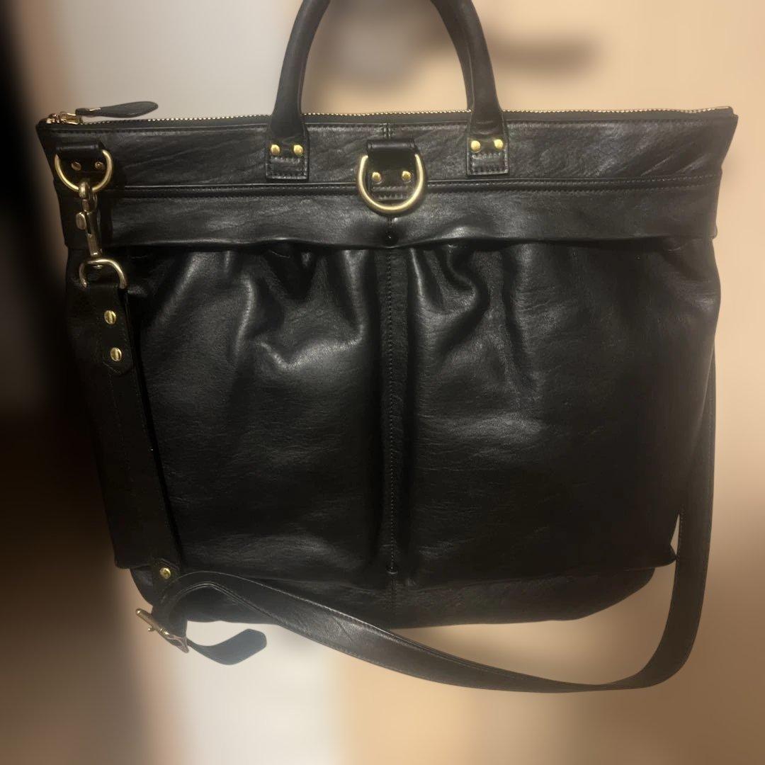 池田工芸 × Lightning 純国産「茶芯」ホースハイドHelmet Bag