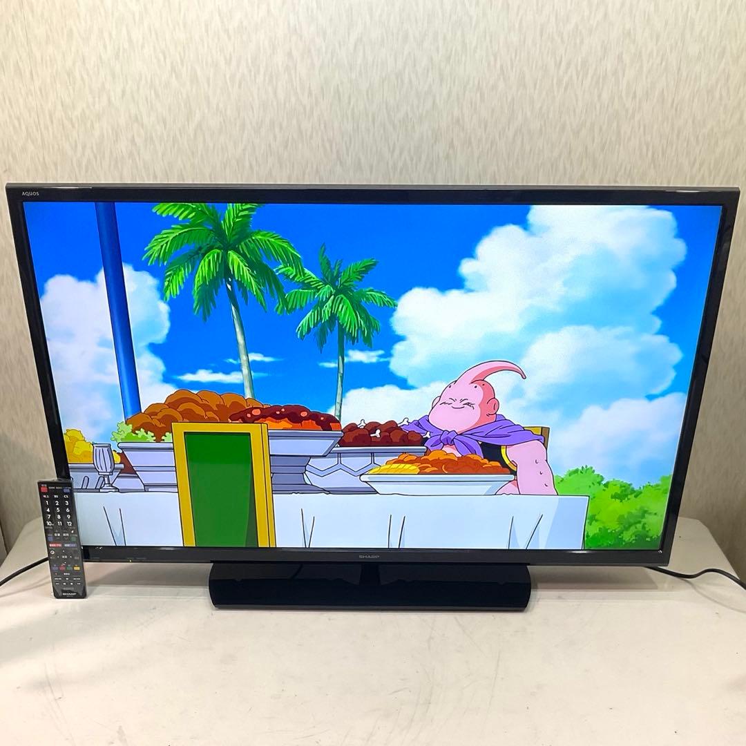 【値下げok】美品 裏録対応 40型 シャープLED液晶テレビ アクオス
