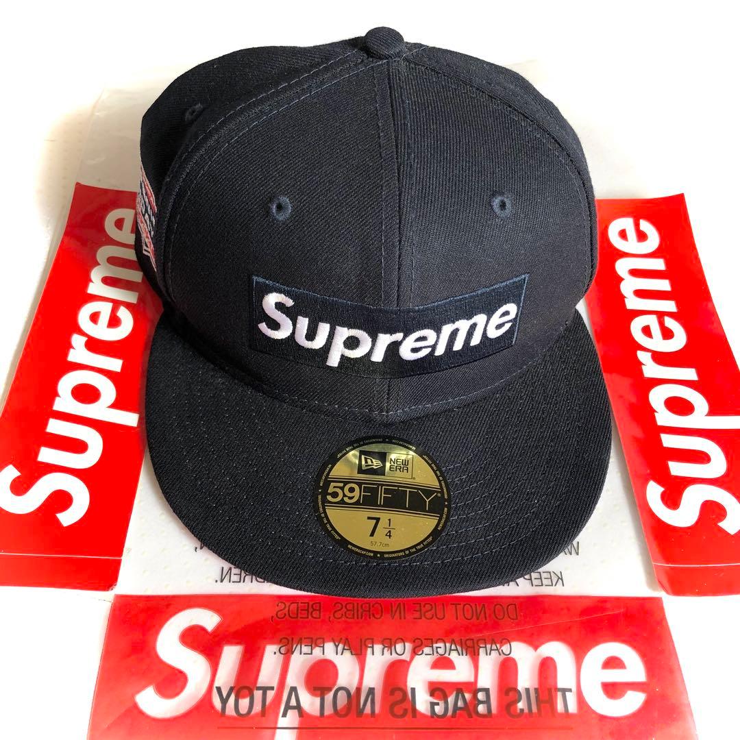 ⚠️2回使用⚠️ シュプリーム　ベースボールキャップ　帽子　キャップ　ニューエラ