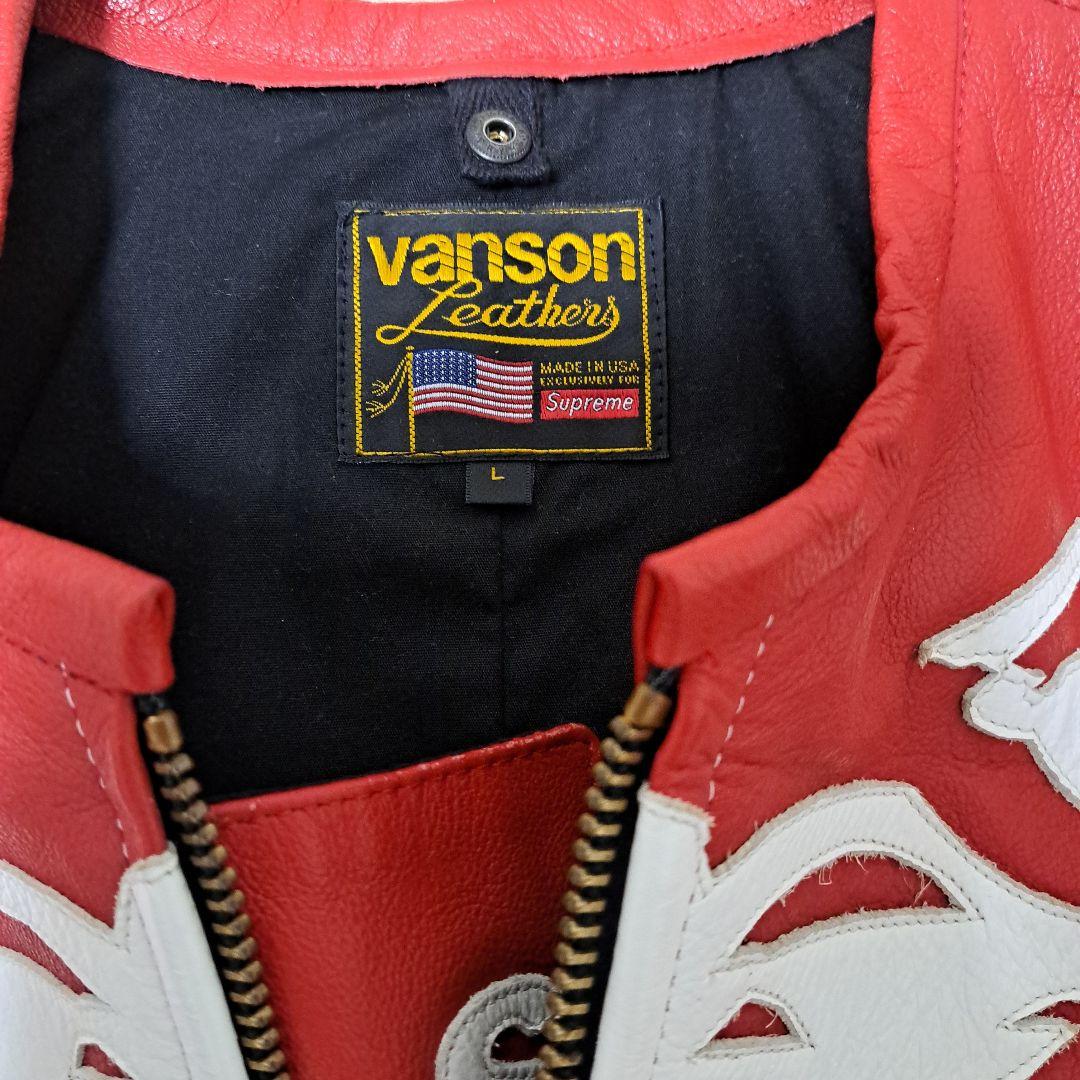 Supreme　VANSON 希少SizeL❕PELLE PELLE