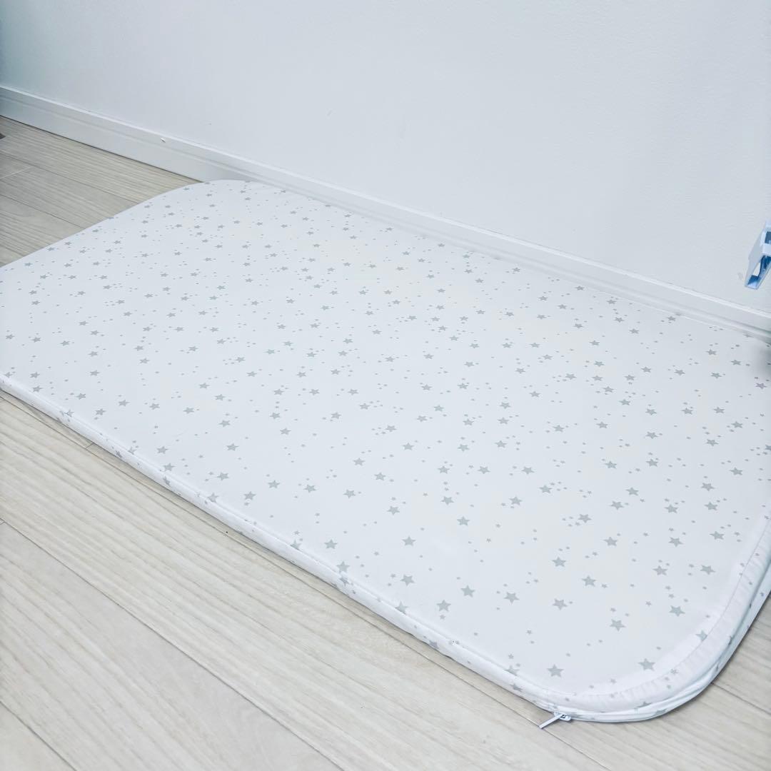 【美品】maydolly hzdmj 折り畳み式　ベビーベッド　移動式　添い寝