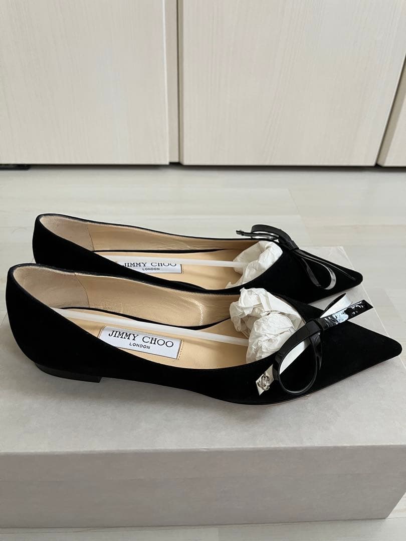 ★新品未使用★ JIMMY CHOOフラットパンプス