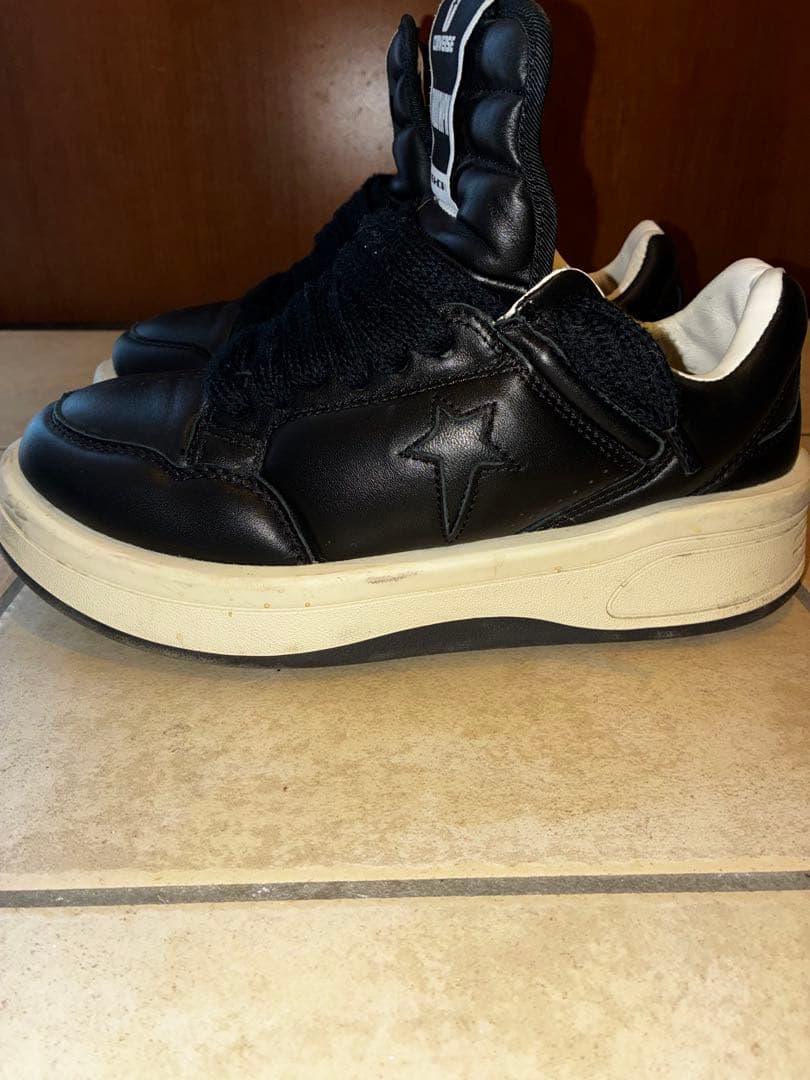 Brrrsos着用 Rick Owens DRKSHDW converse