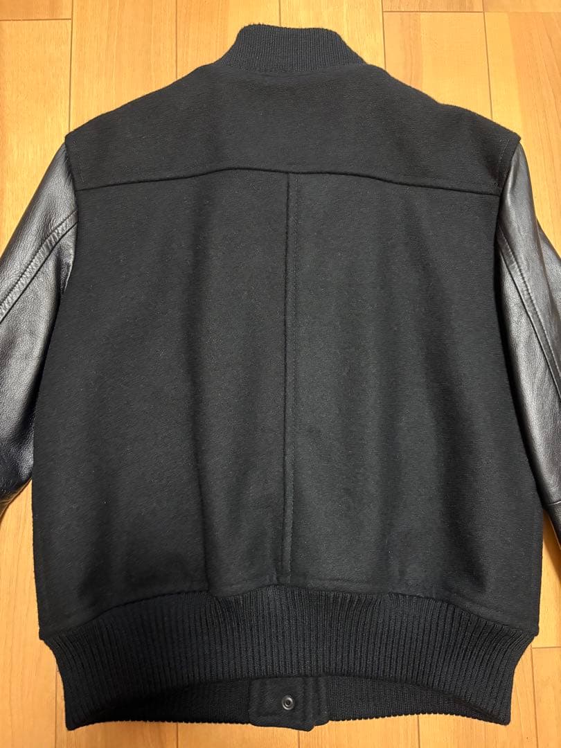 【23区】ラムレザースタジャン ブラック