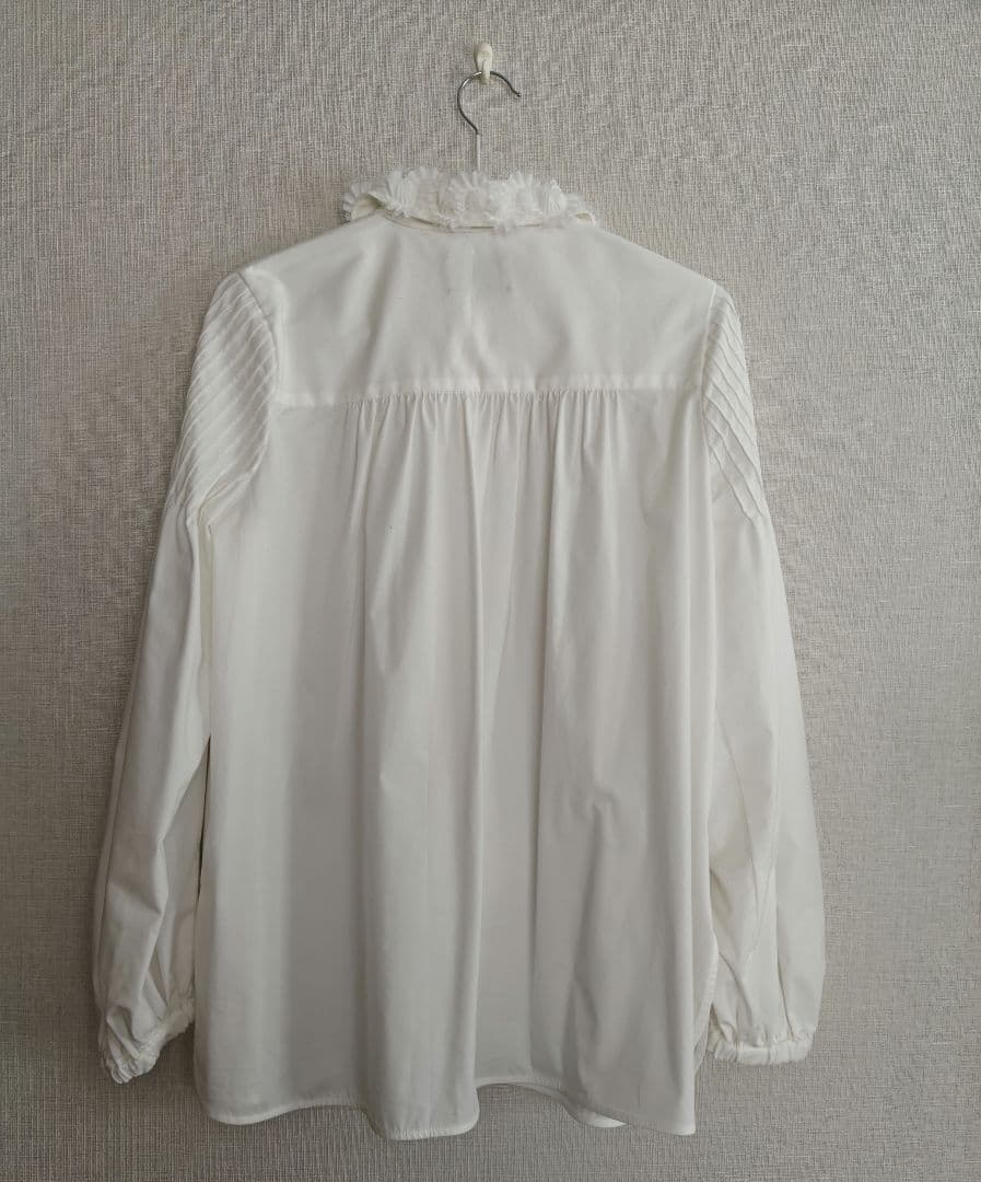 UNITED ARROWS チュールカラー 2WAY ブラウス