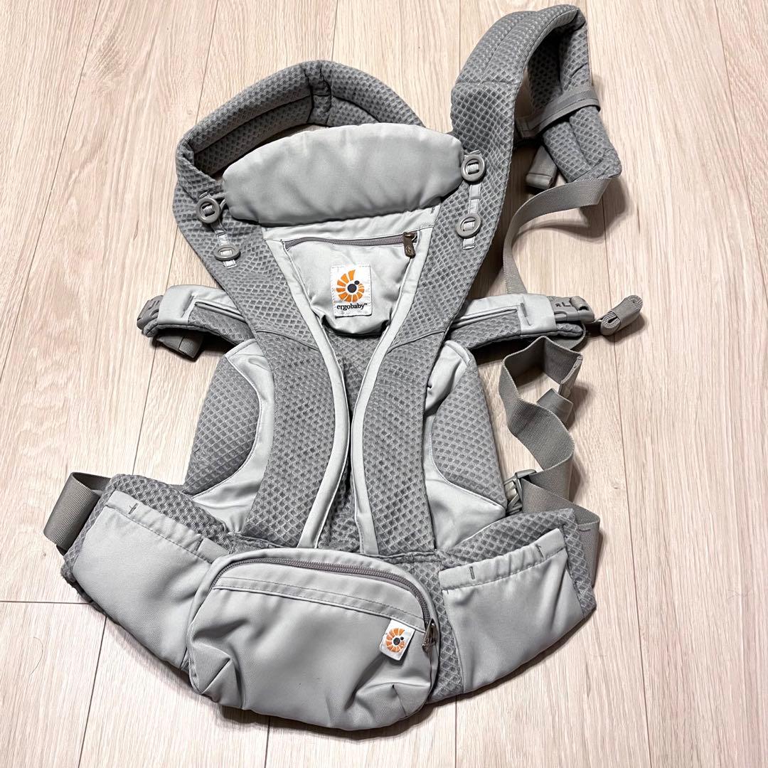 エルゴベビー　オムニブリーズ　グレー　正規品　新生児使用可